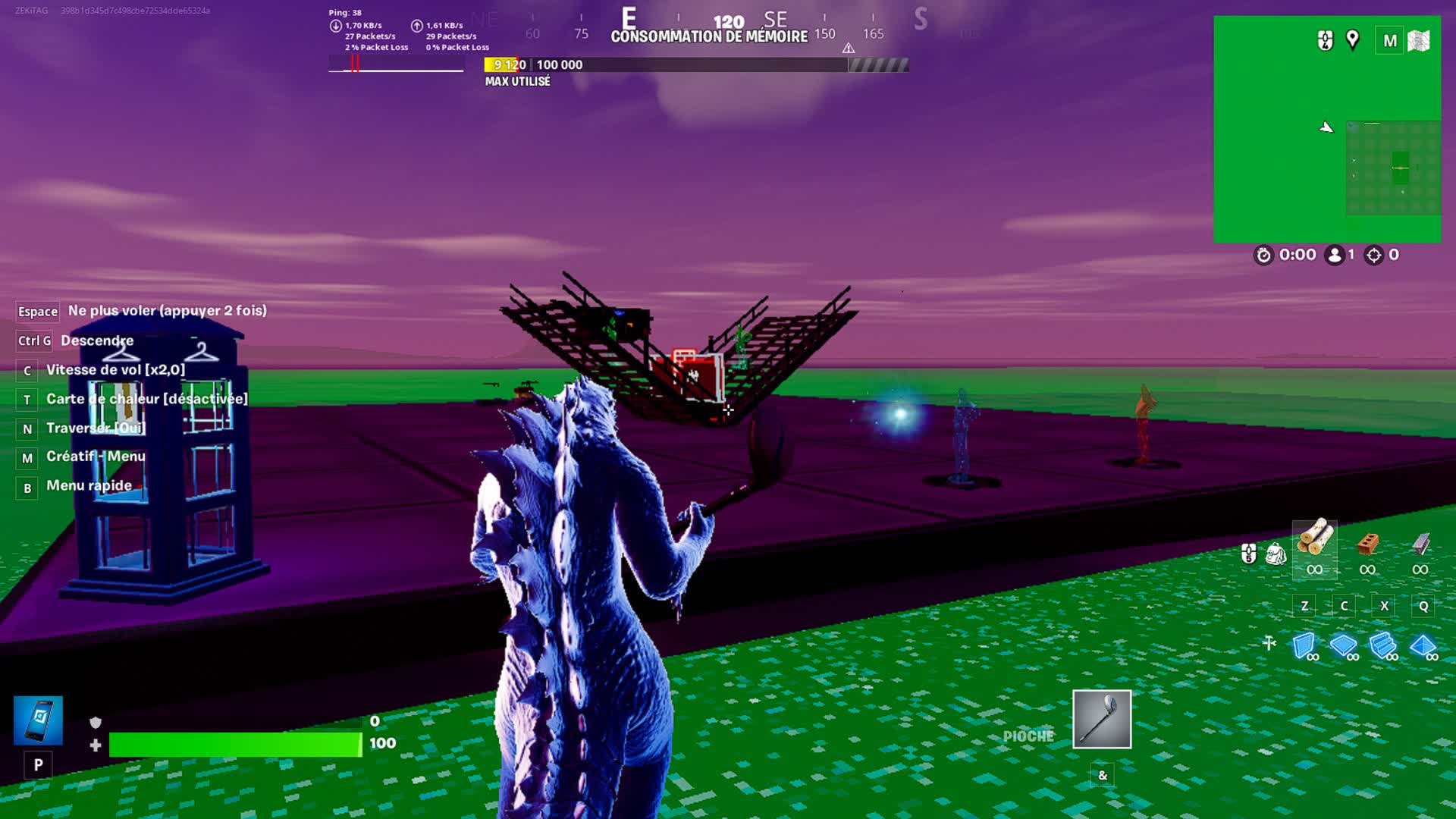 Summer 1v1 build fight