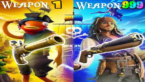 Pirate Gun Game Pirate Weapons(One Shot)