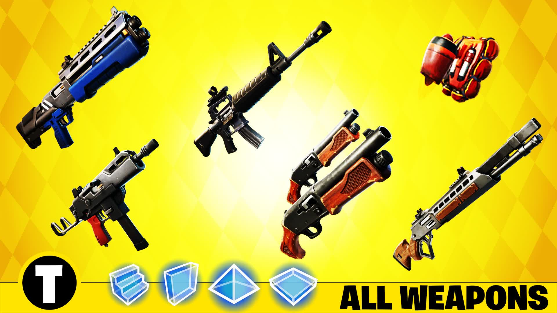 EASY 1V1 FREE FOR ALL - ALL GUNS & CARS