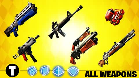 EASY 1V1 FREE FOR ALL - ALL GUNS & CARS
