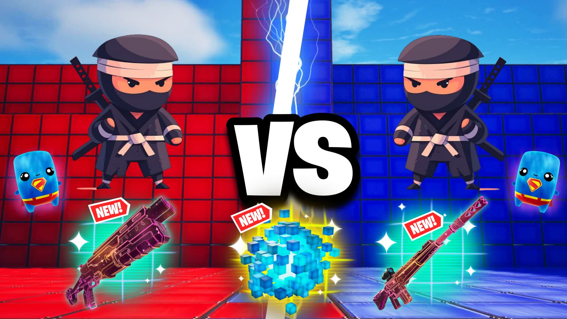 FUNNIEST RED VS BLUE 🔴🔵 🔫 ALL WEAPONS