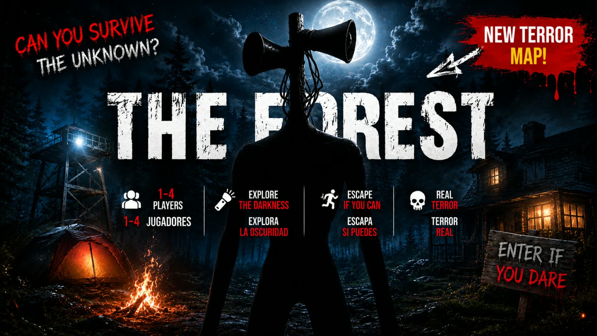 SIREN HEAD THE FOREST [HORROR]
