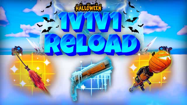 1V1V1 FROST RELOAD ❄️ CRAZY HALLOWEEN 🎃