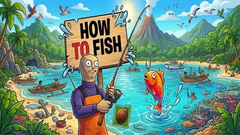 HOW TO FISH: JELLYBOSS FIGHT