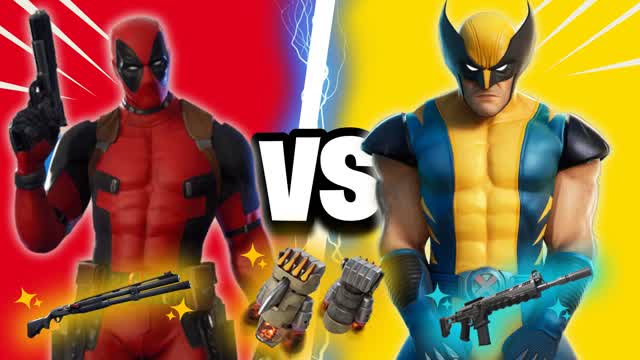 Deadpool VS Wolverine🔴🔵