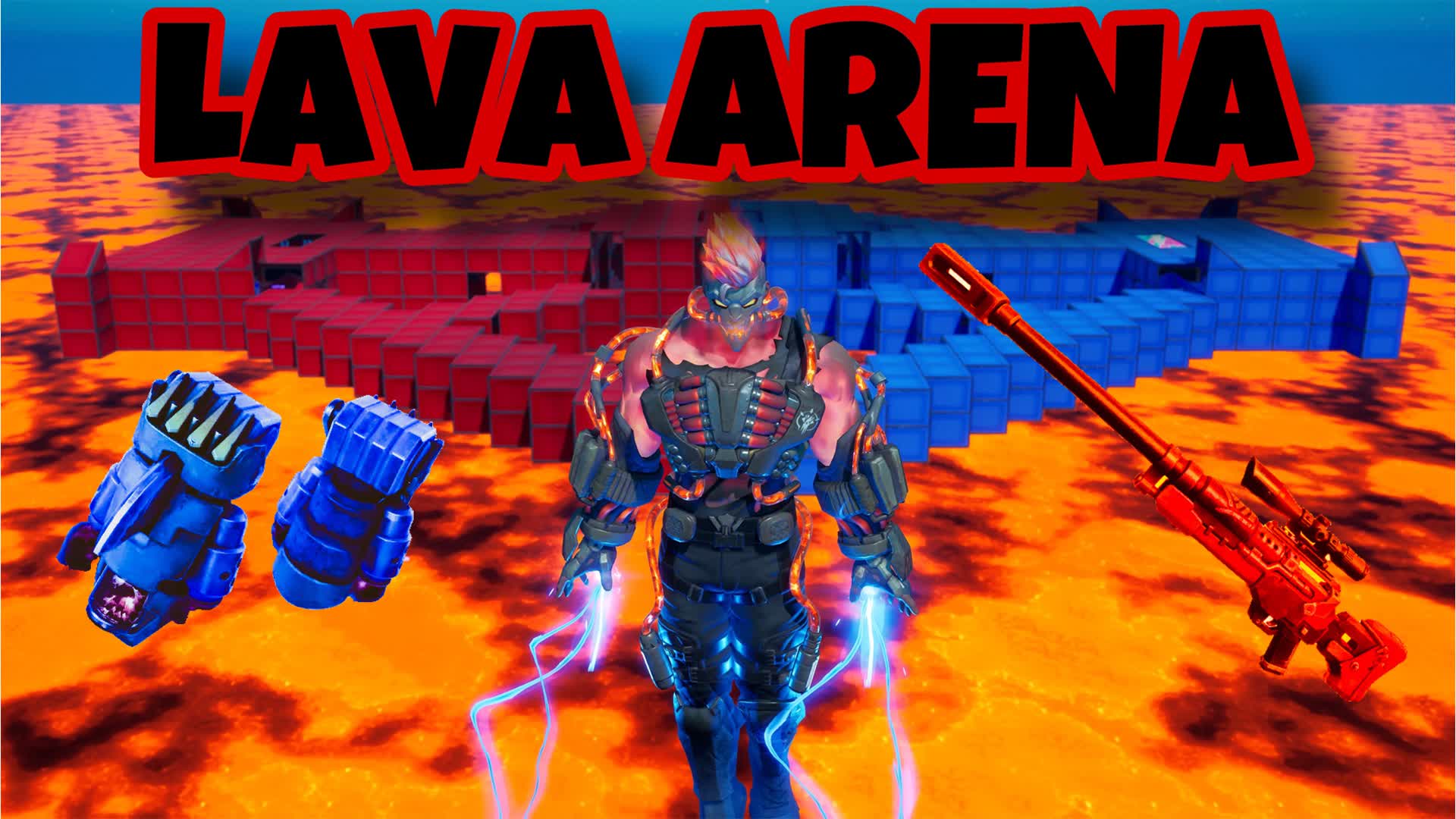 LAVA ARENA RED VS BLUE 0288 2463 6290 Echtelions Fortnite lava-arena-red-vs-blue-0288-2463-6290-echtelions-fortnite