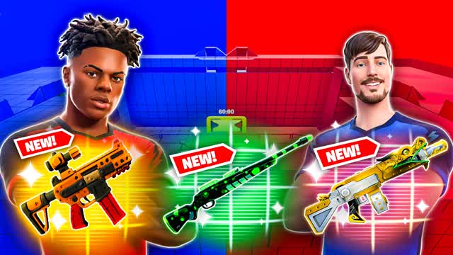 YOUTUBER RED VS BLUE CRAZY 🔴🔵