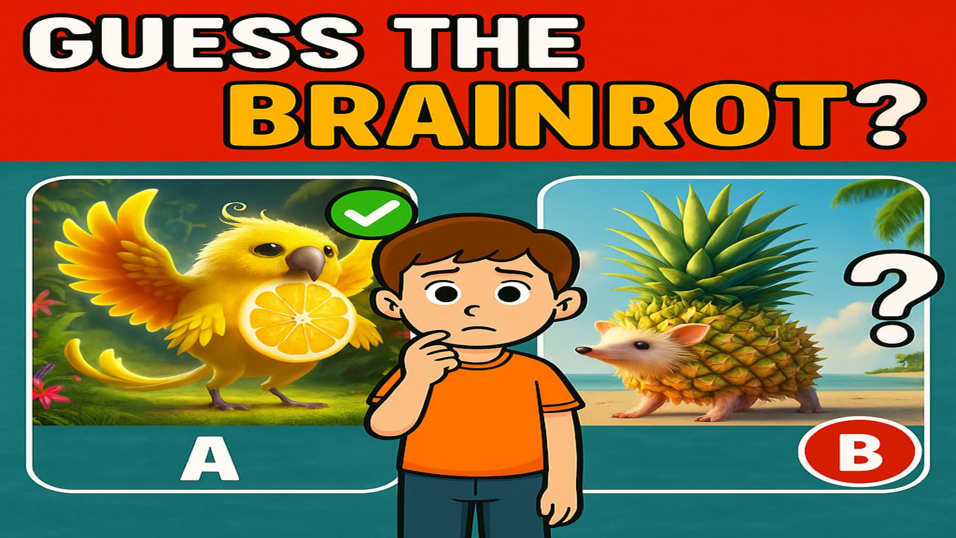 GUESS THE BRAINROT 🧠 PARKOUR IQ EASY