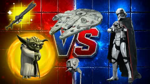 RET vs Étoile bleue Star Wars