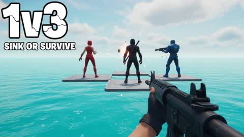 First Person 1v3: Sink or Survive