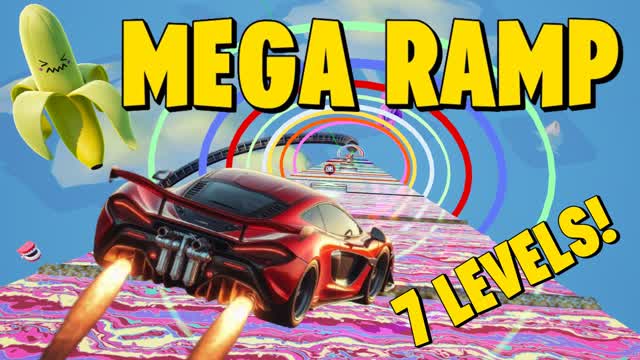 🟢 Epic Mega Ramp 7 Levels! 🟢