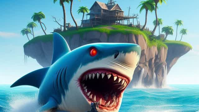Shark island gun game