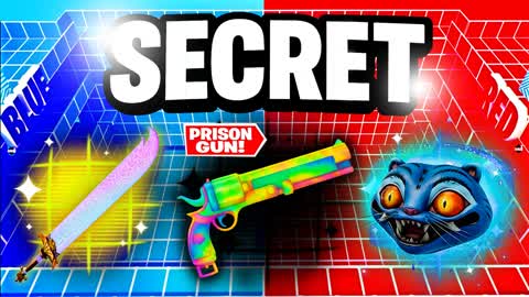 SECRET RED VS BLUE | PRISON GUN