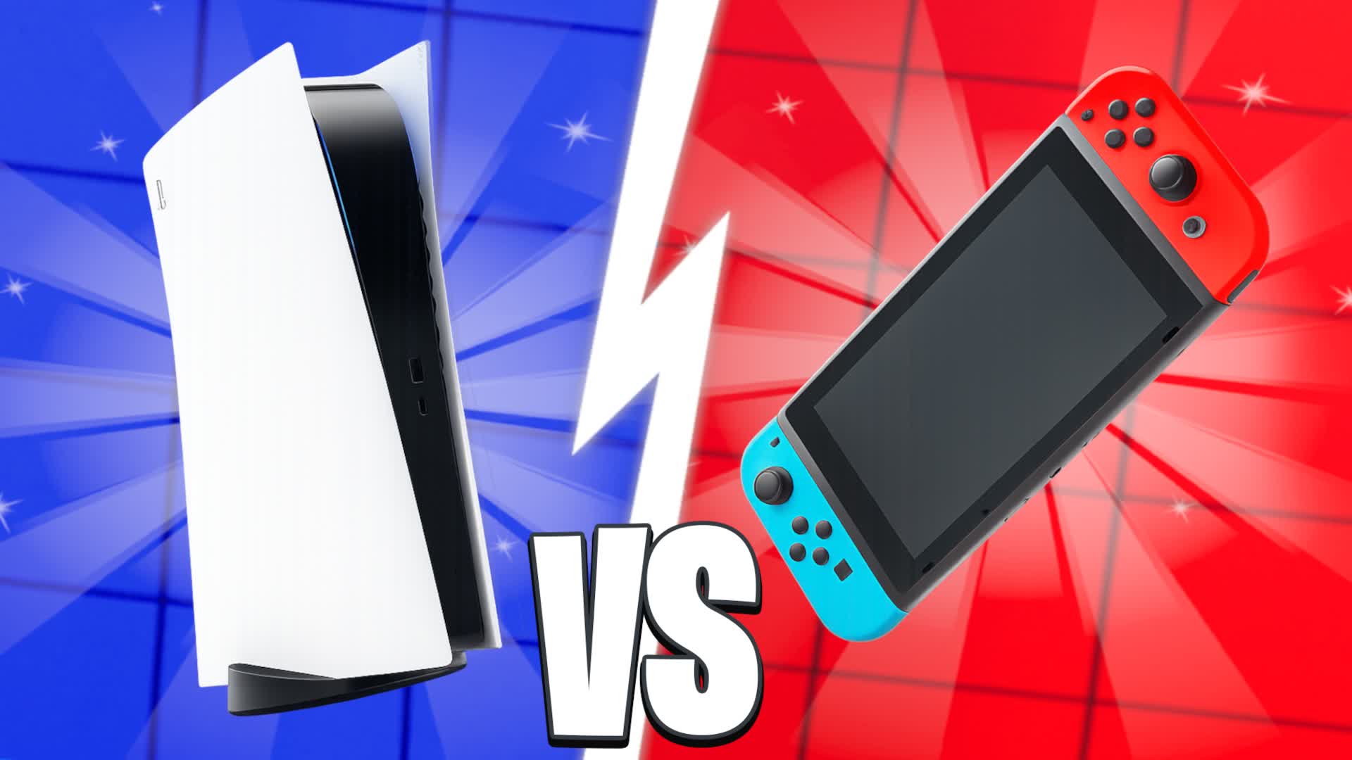 PRO PS5 VS SWITCH 🔵BLUE VS RED🔴CHAOS