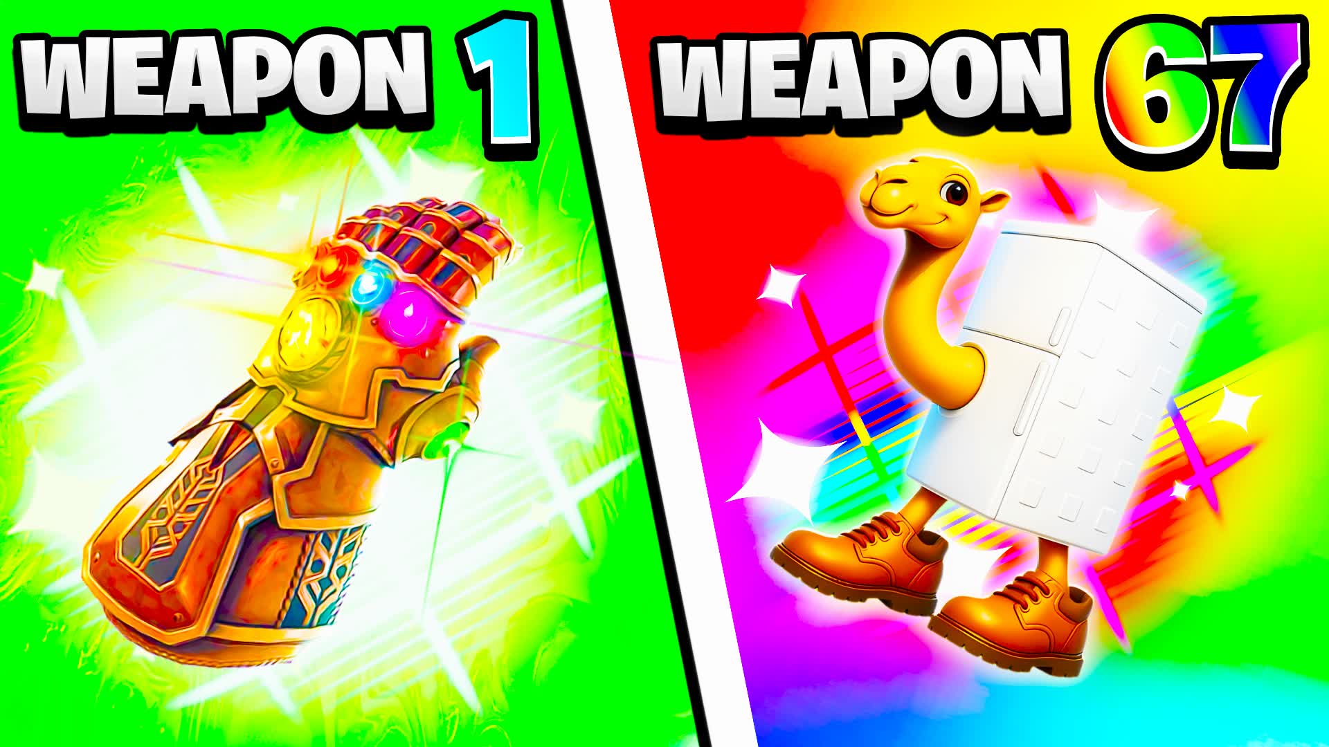 🤣BRAINROT MEME GUN GAME🎯CRAZY ONE SHOT