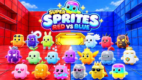 SUPER SPRITES: RED VS BLUE🔴🔵