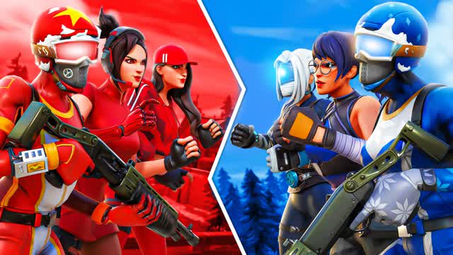 Cracked Red Vs Blue