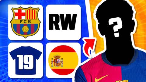 ⚽GUESS PLAYER BY NUMBER + TEAM + FLAG⚽
