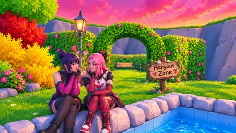 ☀️🌸 Hangout Zone! 🌸☀️