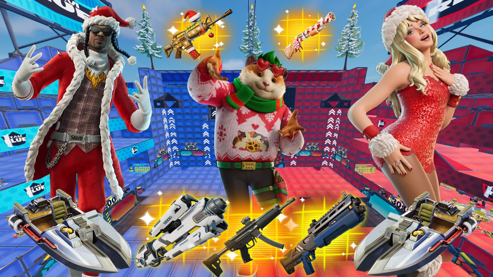 RED v BLUE Team Deathmatch 🔵🔴