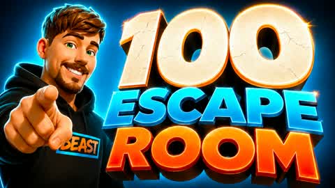 100 WOW ESCAPE ROOM😮