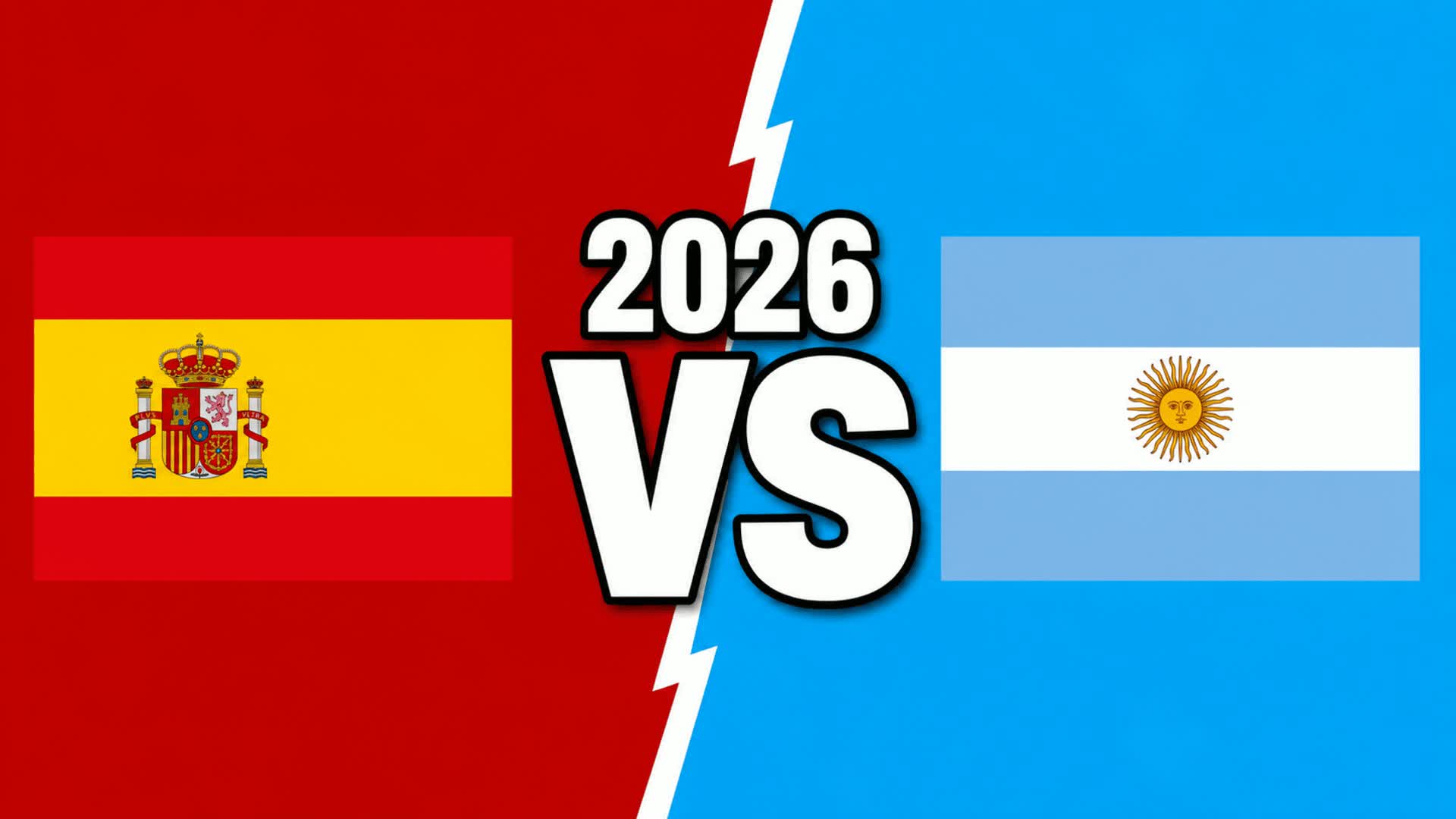 SPAIN VS ARGENTINA š“šµ