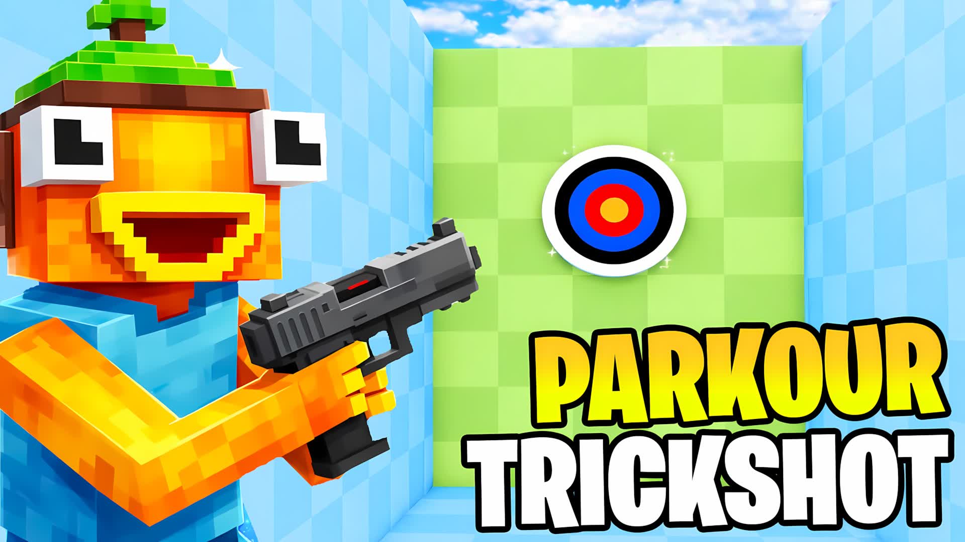 CRAZY +200 TRICKSHOT PARKOUR🎯