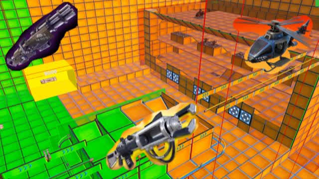 Green vs Orange (red vs blue)