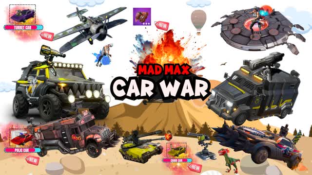 MAD MAX CAR WAR