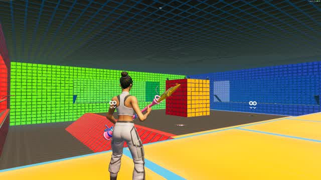 (ALL WEAPONS) RUBIX CUBE ARENA