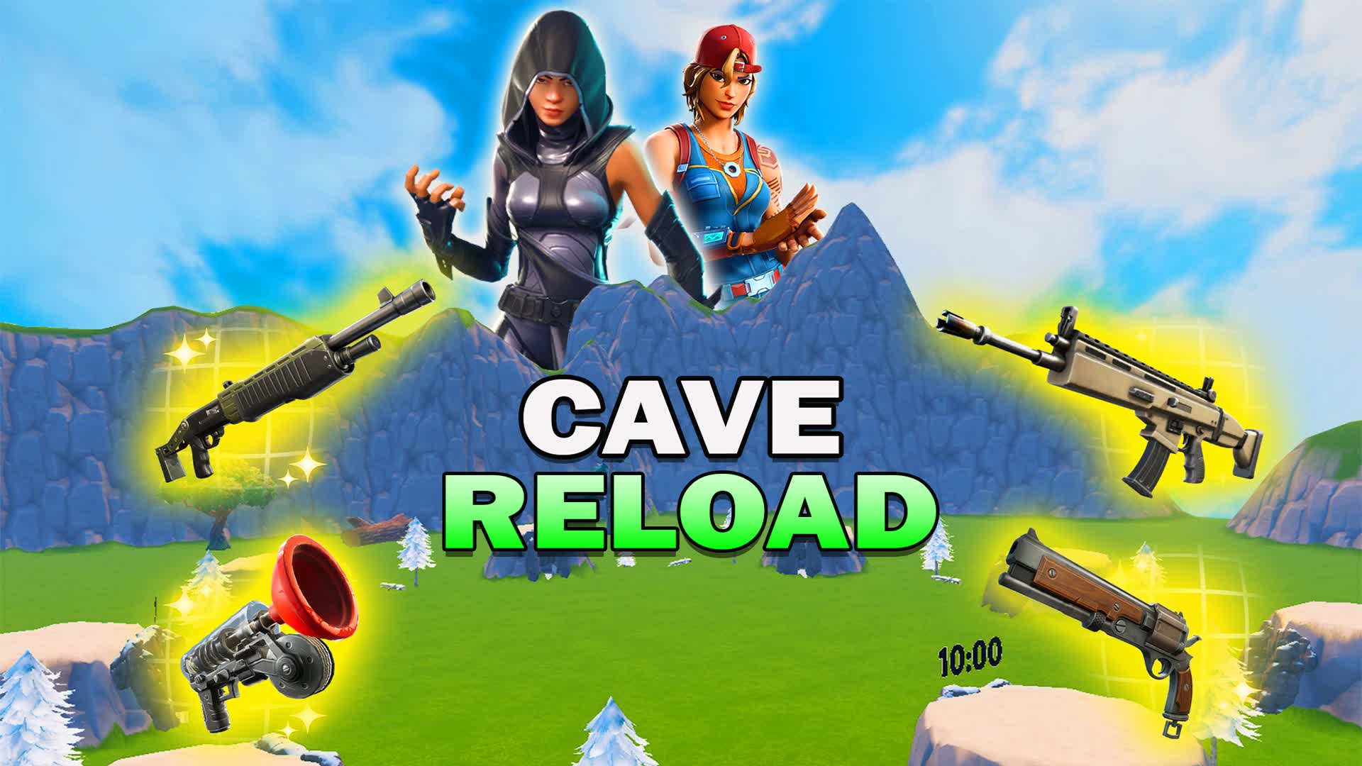 Cave Reload🗻🌀 - 1V1V1