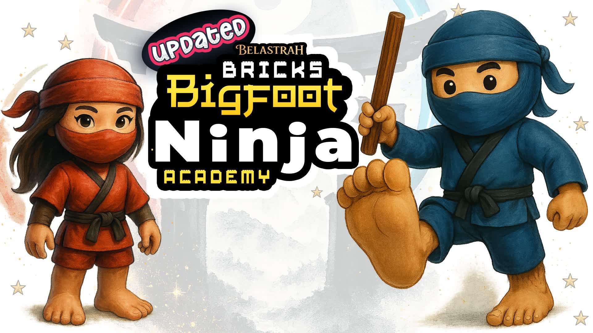 BRICKS Bigfoot Ninja Arcade Academy