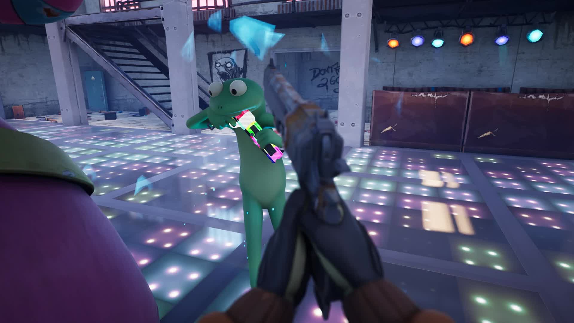 DOOMlabsの1v1 バトルルーム視点