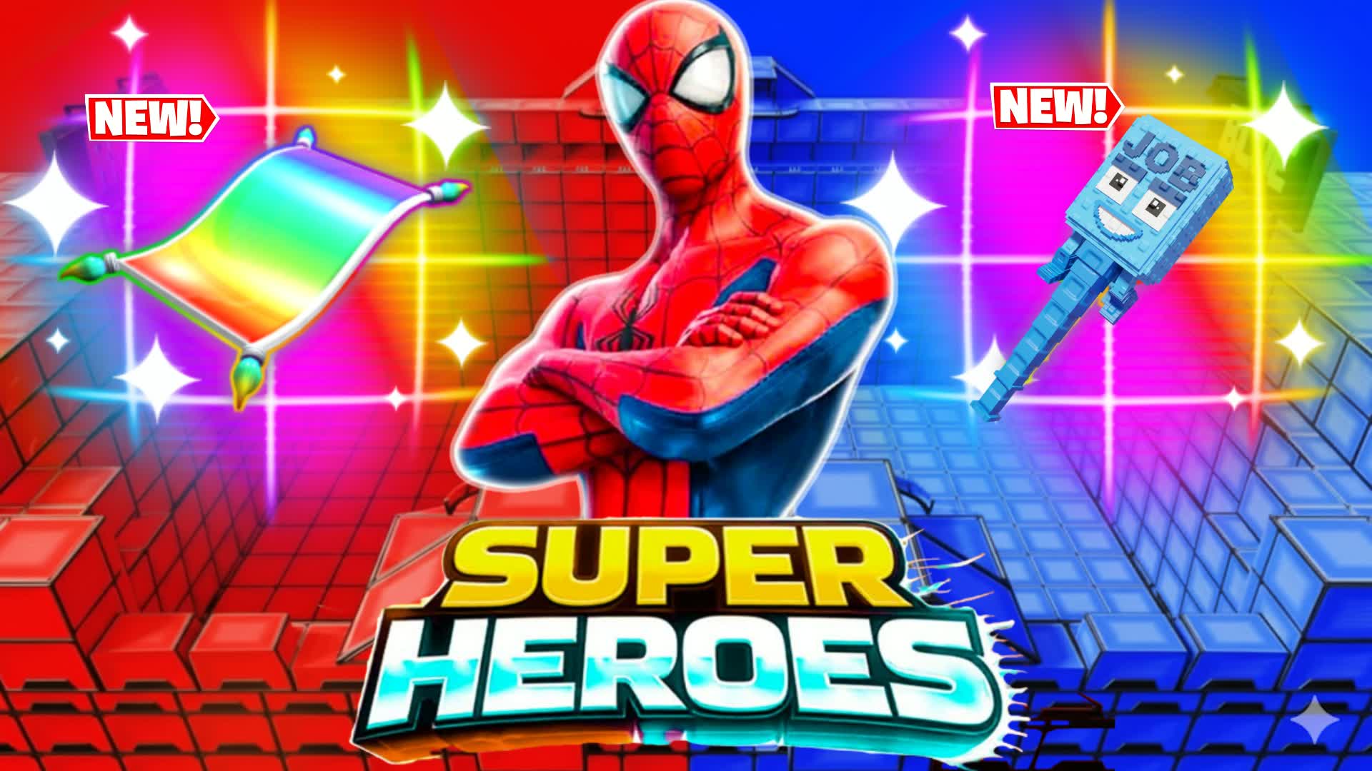 カスタムの赤対青ファッション