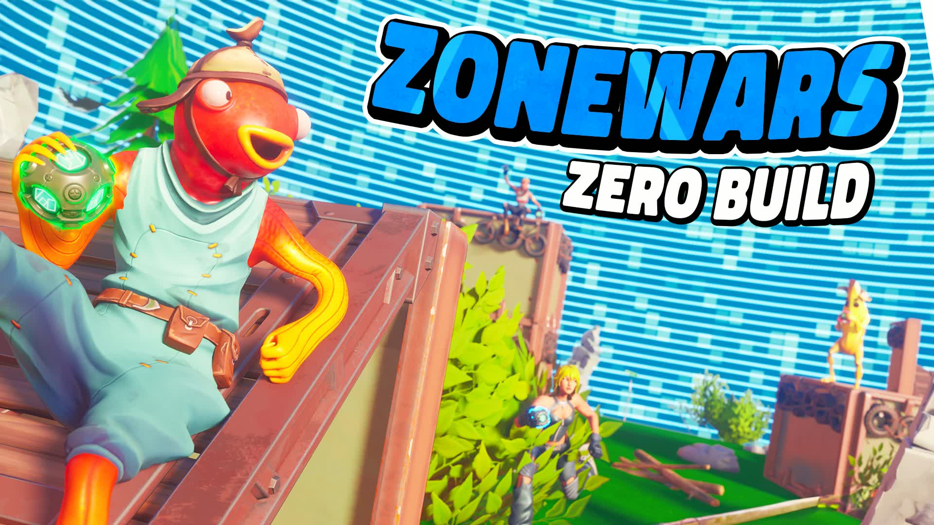 Zero Build Zone Wars 🌀 [SOLO ENDGAME]