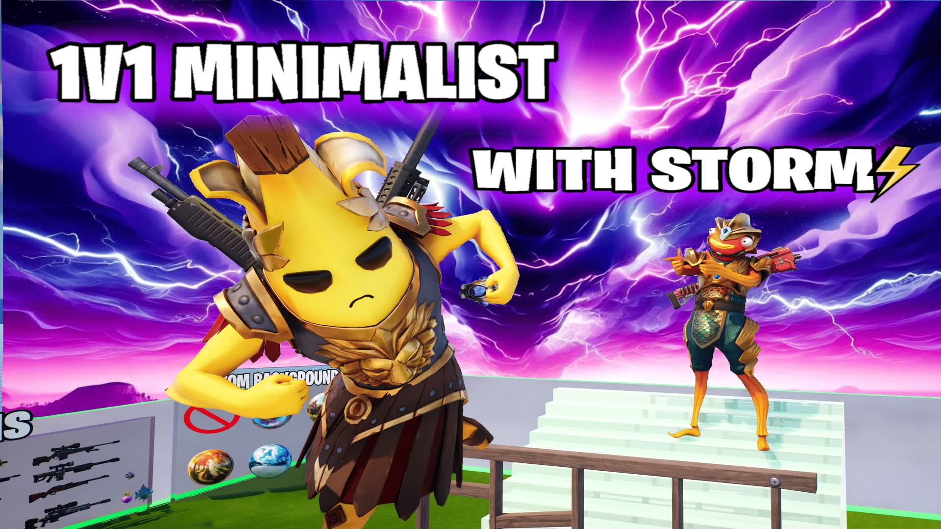 1V1 BUILD FIGHT MINIMALIST 6450-3350-0438 by aritzx - Fortnite Creative Map Code - Fortnite.GG