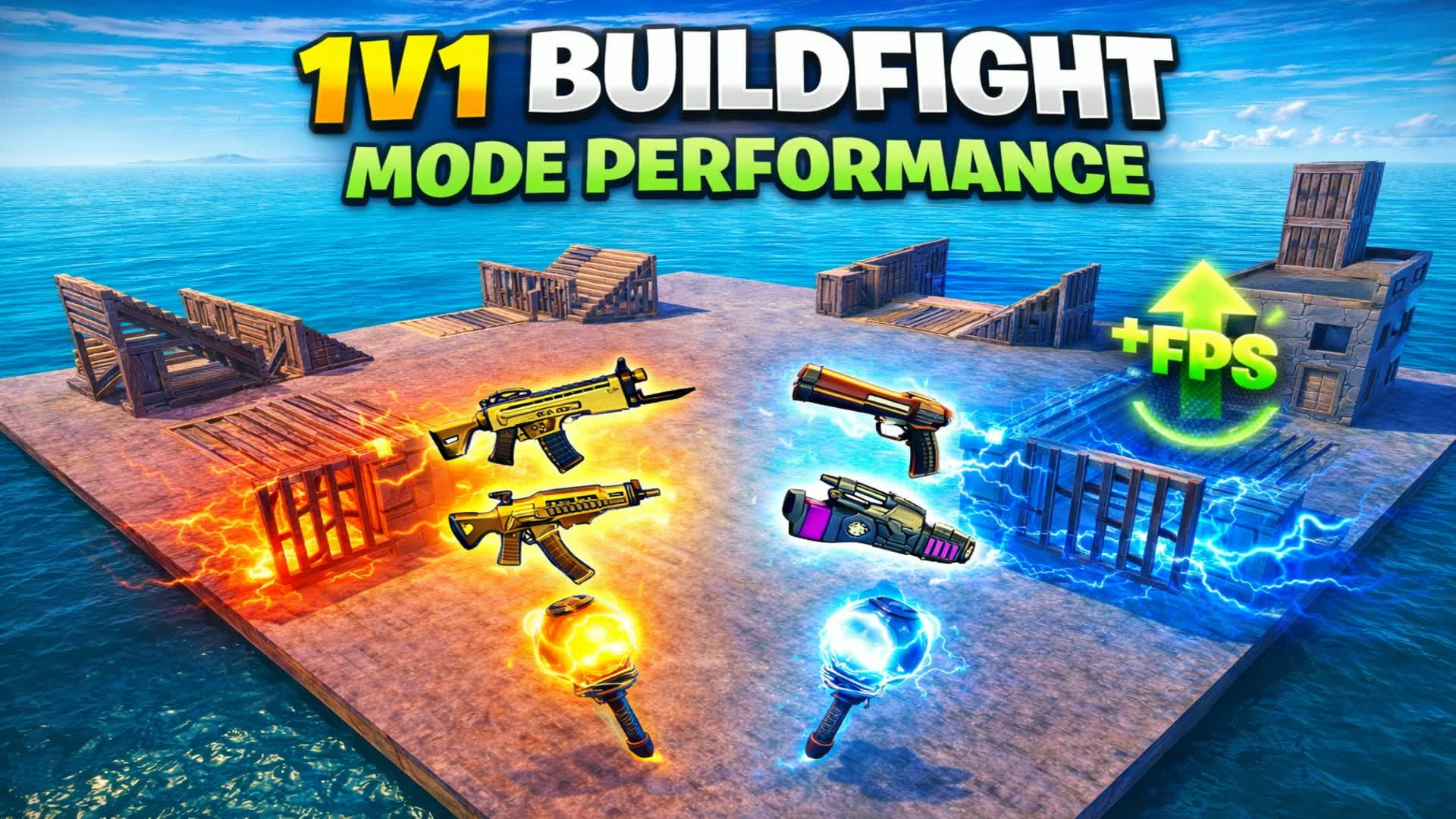 1v1 buildfight mode performance