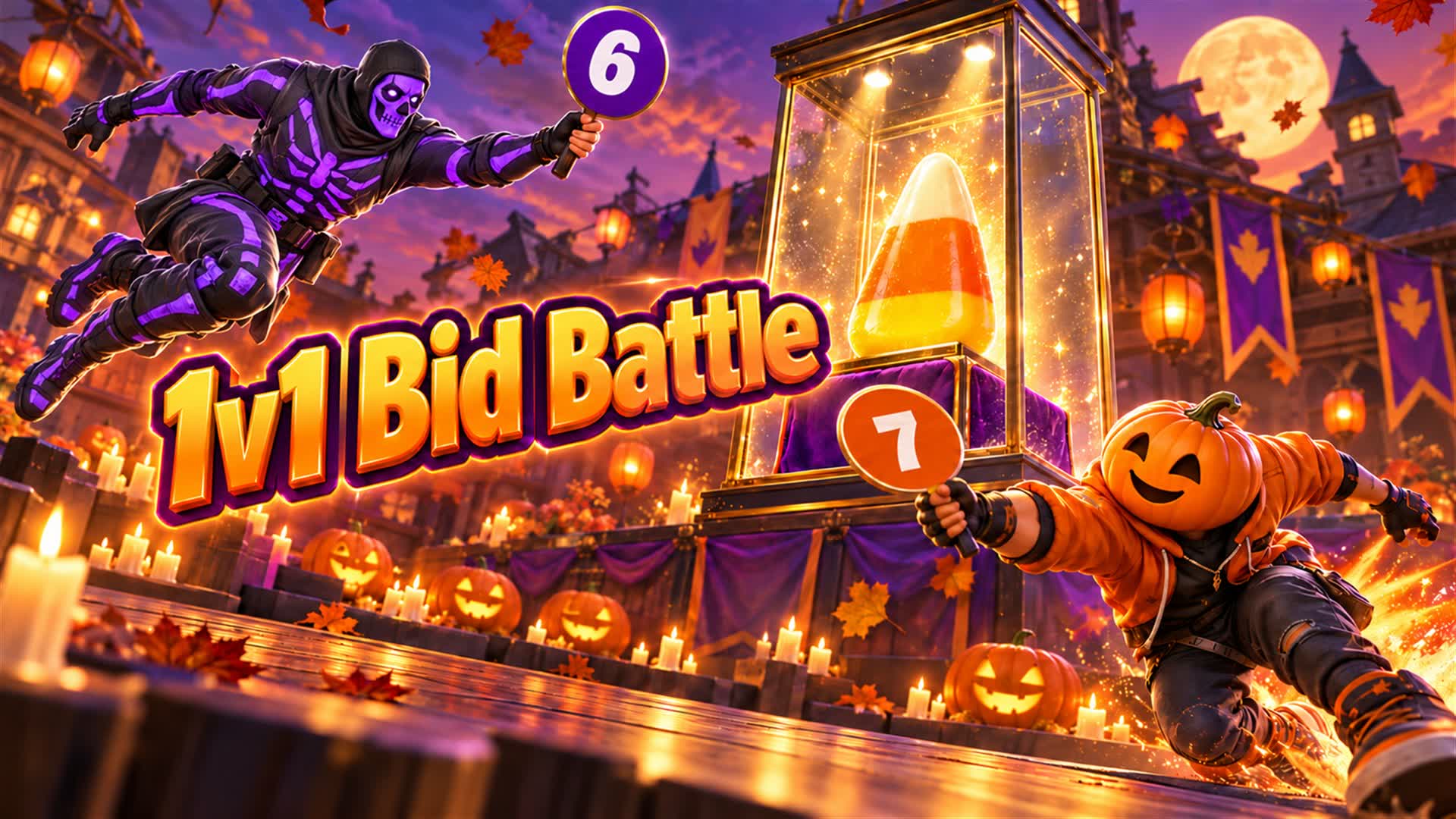 1v1 BID BATTLE