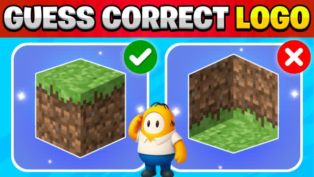 GUESS THE REAL LOGO 🔎  MINIGAMES OBBY