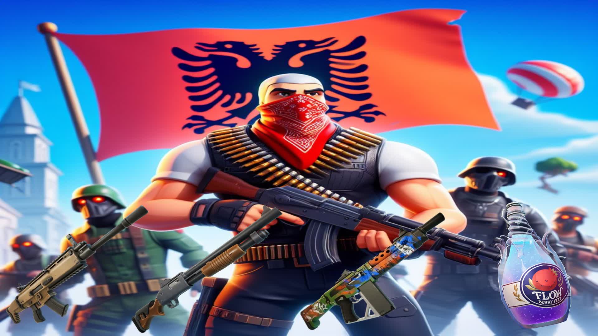 Albania Zonewars 516376539568 by tropyz Fortnite Creative Map Code