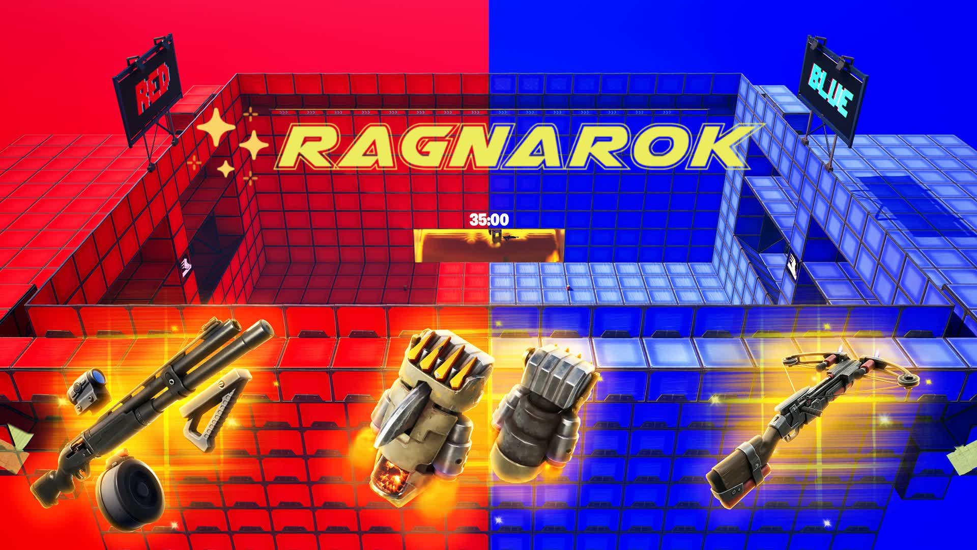 RED VS BLUE RAGNAROK 🔴🔵
