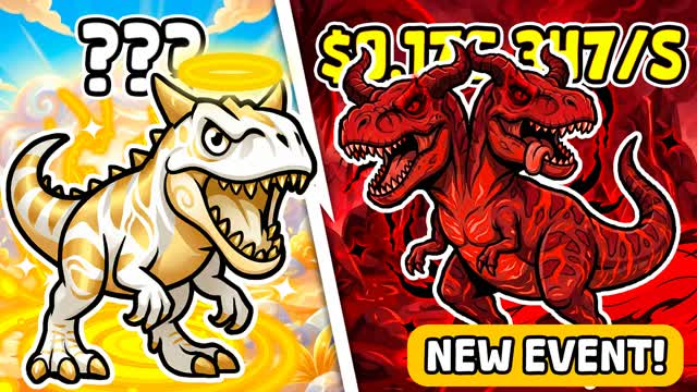 STEAL THE DINO [NEW EVENT!]