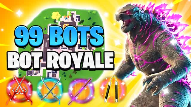 TMNT⭐️ 99 BOTS ALL GUNS FREE FOR ALL