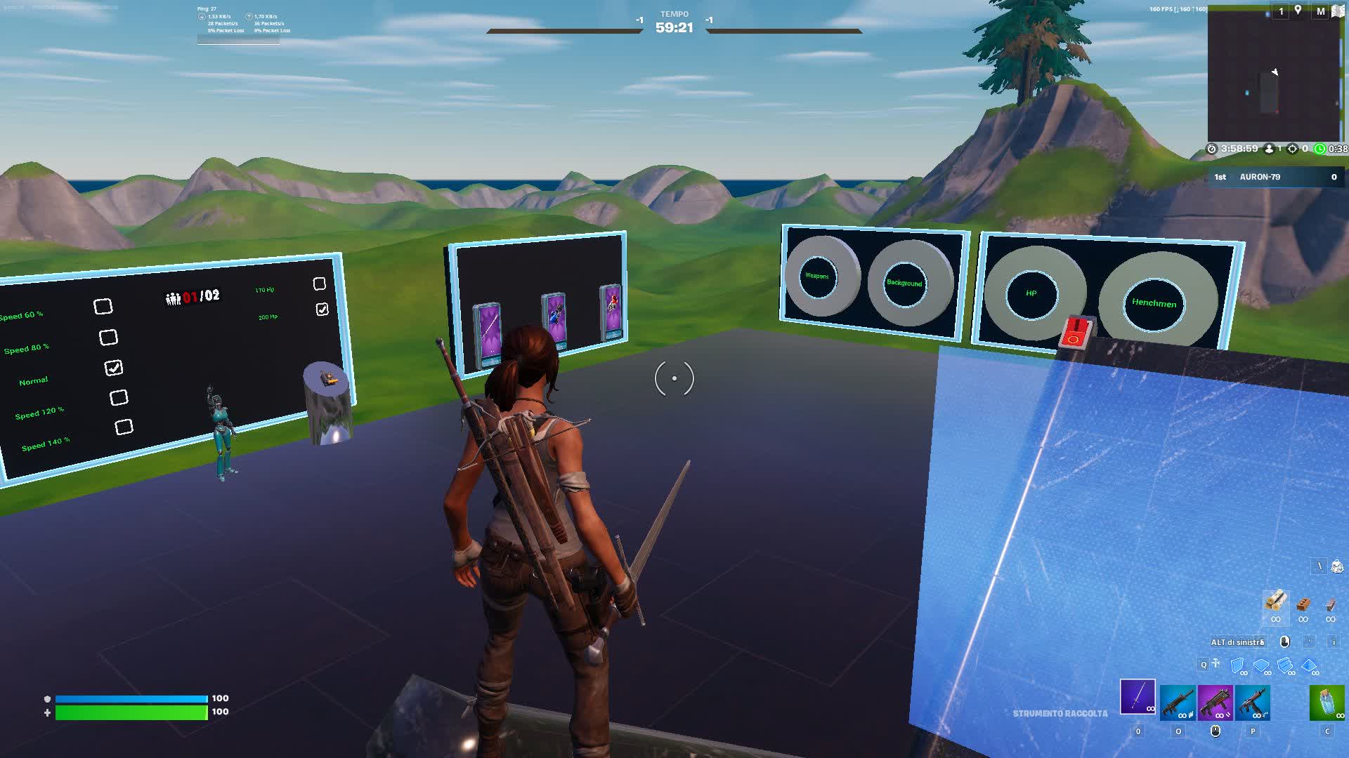 Tego 1v1 Build Fights Map