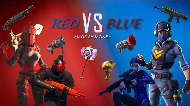 Moneh's SuperPOWER RedvsBlue.