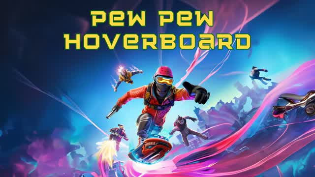 Pew Pew Hoverboard