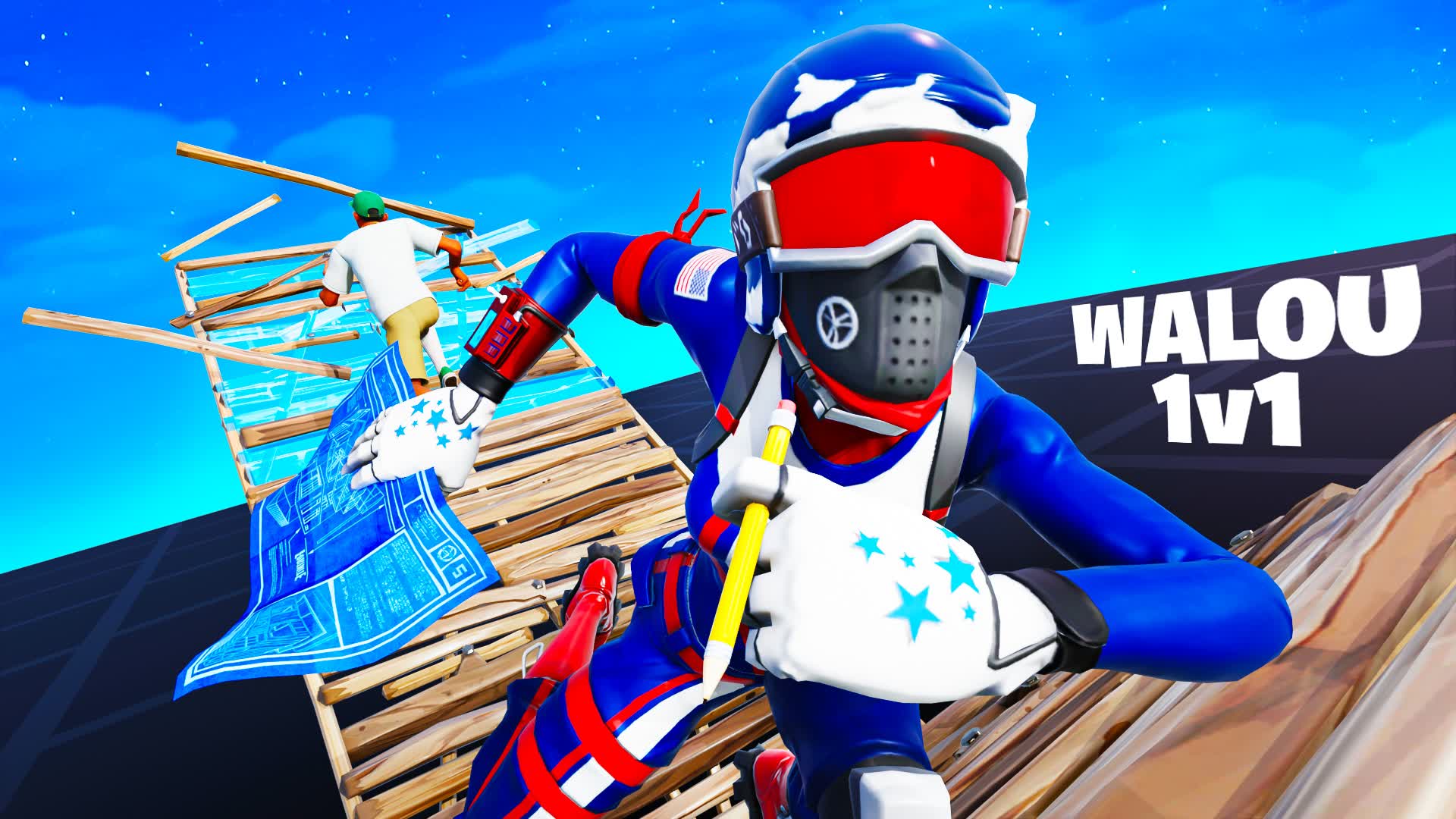 WALOU 1V1 BUILD FIGHT (200 PUMPS)