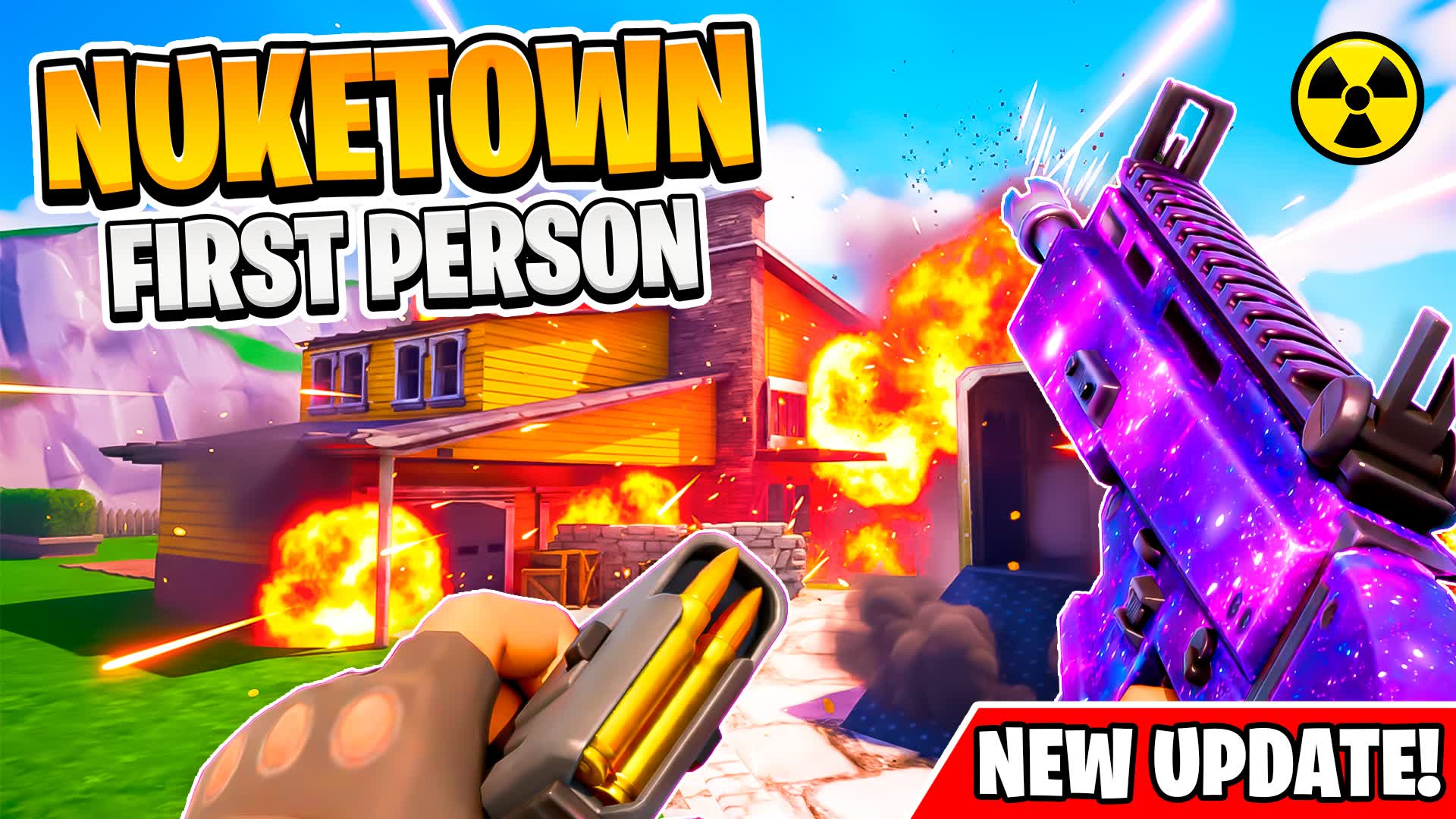 NUKETOWN GUN GAME 🎯 NEW FIRST PERSON