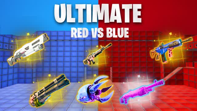 ULTIMATE RED VS BLUE 🔴🔵 معارك البناء