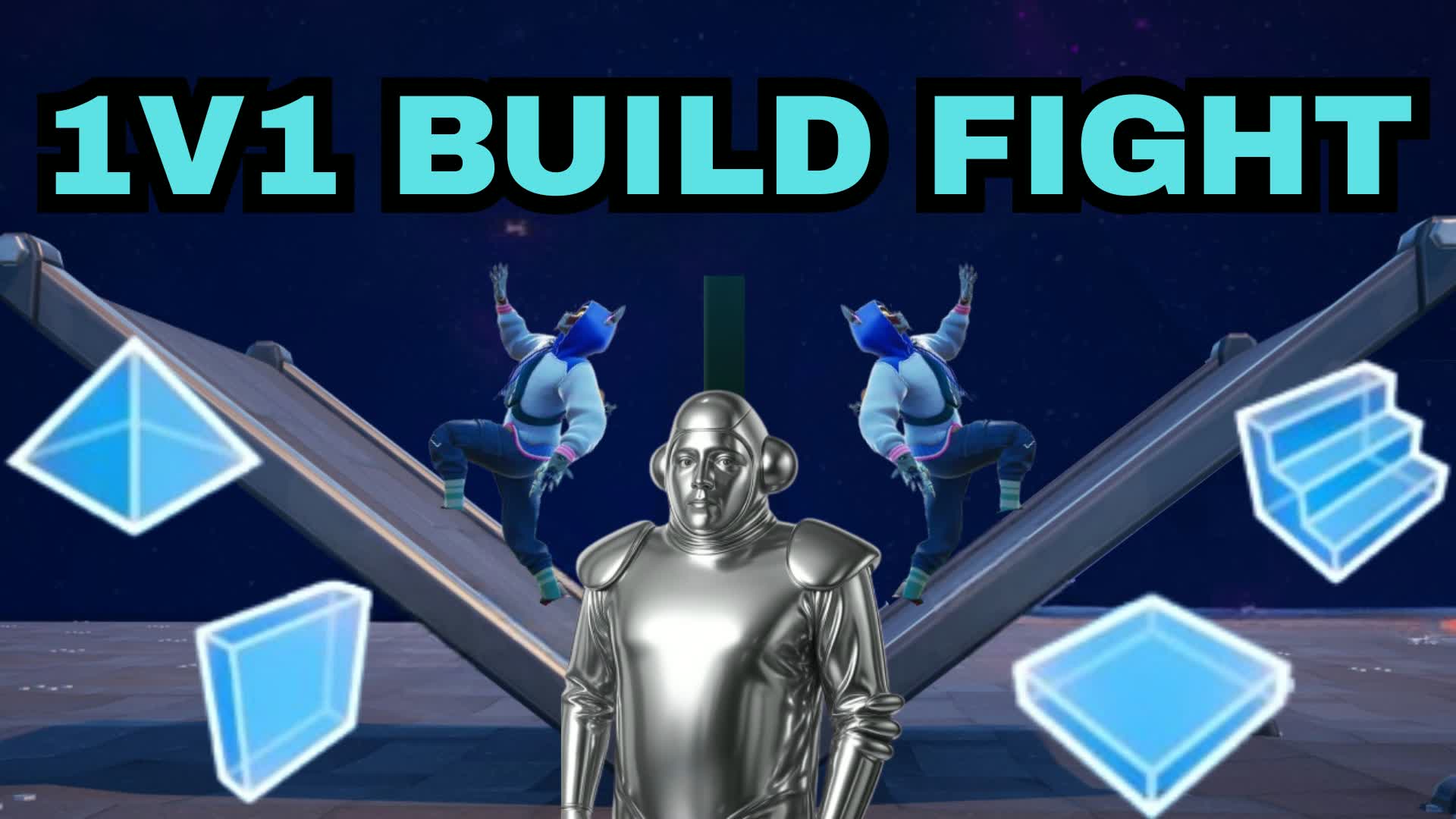 1v1 build fught